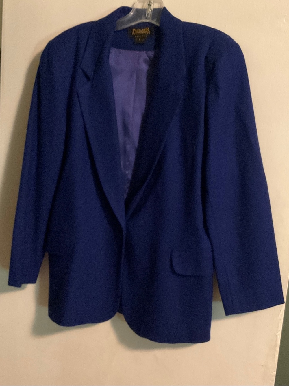 Premier Designs Women’s Cobalt Blue Blazer